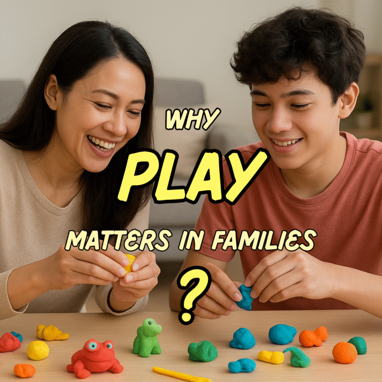 Play therapy has been shown to help children manage emotions, improve self-control, and strengthen family bonds (Morning Star Community Services, TherapySG). Over time, even withdrawn children begin to open up through play, leading to deeper understanding and resilience.